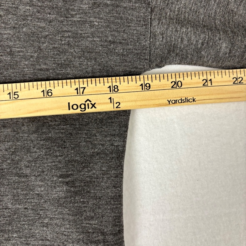 Women’s, Under Armour, Charcoal Gray, Funnel Neck Sweatshirt S with Mesh Sleeves - Picture 7 of 9